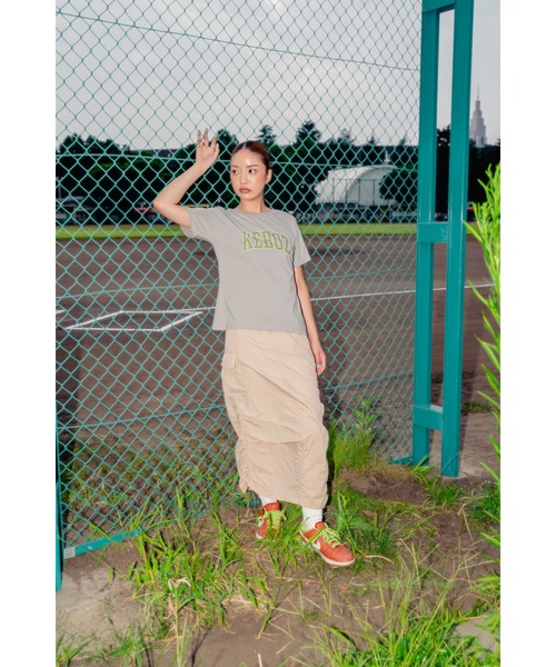KEBOZ（ケボズ）の「UC LOGO S/S TEE（Tシャツ/カットソー・レディース・グレー/ピンク/ホワイト・L/M）」の4枚目の写真