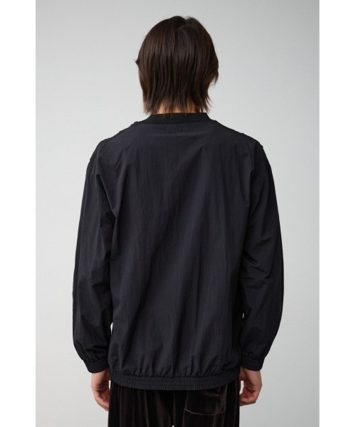 AZUL by moussy（アズールバイマウジー）の「スウィッチングコンビネーションニット（ニット/セーター・メンズ・マジェンタ/ライトグレー/ブラック・FREE）」の9枚目の写真