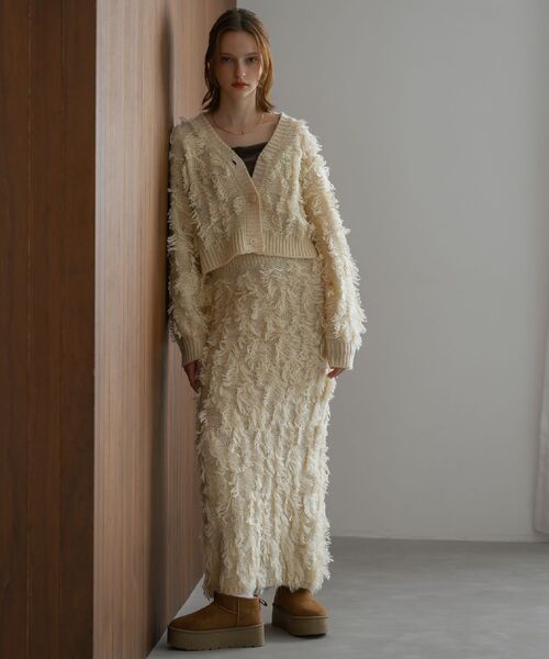 RETRO GIRL(レトロガール)の「【セットアップ対応】フリンジNTSK(スカート・レディース・ブラウン/ブラック/ナチュラル・FREE)」の18枚目の写真