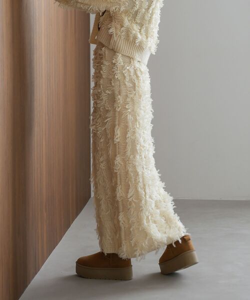 RETRO GIRL(レトロガール)の「【セットアップ対応】フリンジNTSK(スカート・レディース・ブラウン/ブラック/ナチュラル・FREE)」の4枚目の写真