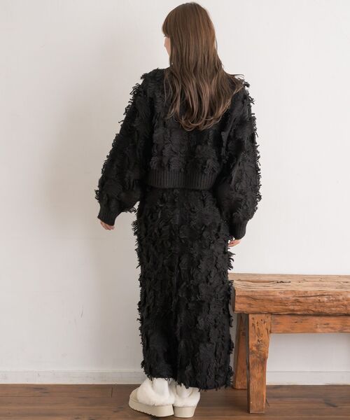 RETRO GIRL(レトロガール)の「【セットアップ対応】フリンジNTSK(スカート・レディース・ブラウン/ブラック/ナチュラル・FREE)」の9枚目の写真