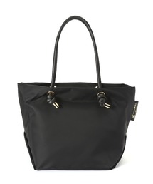 VIOLAd'ORO | VIOLAd’ORO (ヴィオラドーロ) ノットハンドルナイロントートM サイズ/BIANCA / V-2175(トートバッグ)