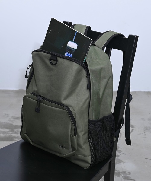 MEI（メイ）の「【MEI メイ】STANDARD BACK PACK スタンダード バックパック（バックパック/リュック・レディース・ブラック/オフホワイト/グレー/オリーブ/ベージュ・FREE）」の5枚目の写真