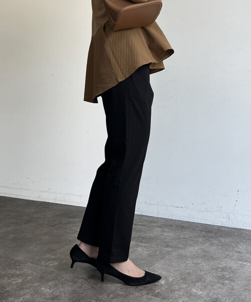 Chez toi(シェトワ)の「【低身長サイズあり】ストレッチテーパードパンツ(その他パンツ・レディース・アイボリー/ブラック/ベージュ・MEDIUM/PM)」の18枚目の写真