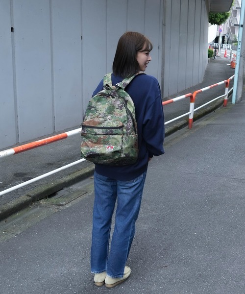 BEN DAVIS(ベンデイビス)の「【BEN DAVIS/ベンデイビス】シンプルデイパック(バックパック/リュック・メンズ・カーキ/ブラック・FREE)」の6枚目の写真
