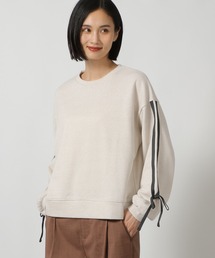 LAKOLE | 袖ラインラメ裏毛プルオーバー / 146598(スウェット)