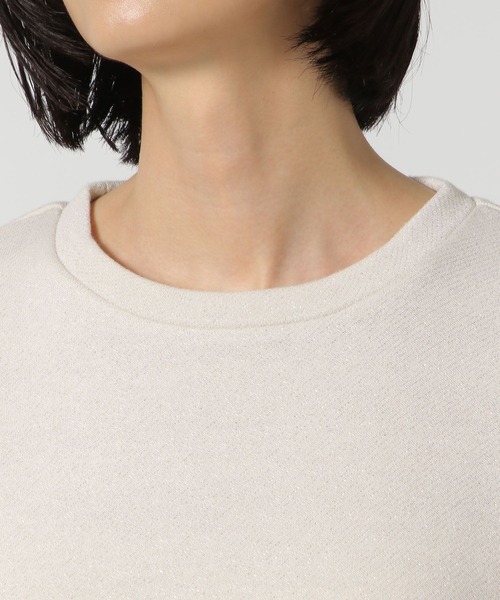 LAKOLE（ラコレ）の「袖ラインラメ裏毛プルオーバー / 146598（スウェット・レディース・アイボリー/グレー/ブラック・FREE）」の20枚目の写真
