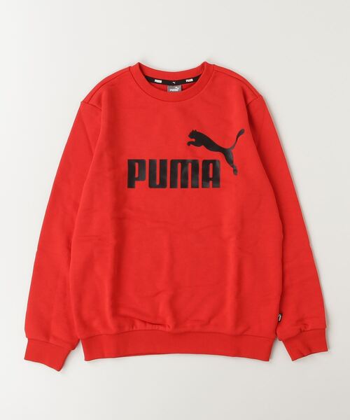 PUMA（プーマ）の「プーマ PUMA ESS ビッグロゴ クルースウェット TR_（スウェット・キッズ・ブラック/グレー/レッド・120cm/130cm/140cm/150cm/160cm）」の3枚目の写真