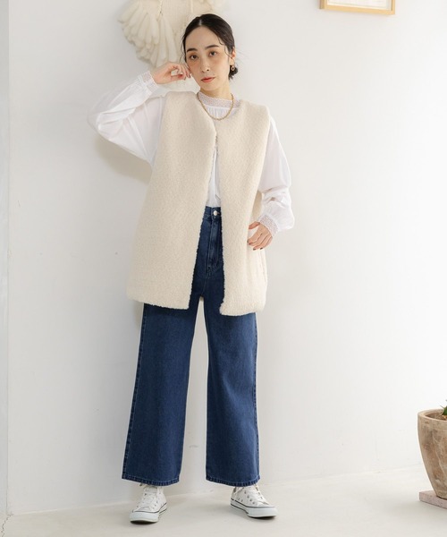 ◆新品タグ付き　studioCLIP アソートレースシャツ　オフホワイト studio CLIP｜アソートレースシャツ | Rakuten Fashion(楽天