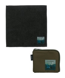DELFONICS（デルフォニックス）の「ジオ 2点セット（ハーフジップケース/タオルハンカチ）（財布）」