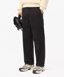 LACOSTE | ヘビーオンス ルーズシルエット ウォッシュドペインターパンツ(デニムパンツ)