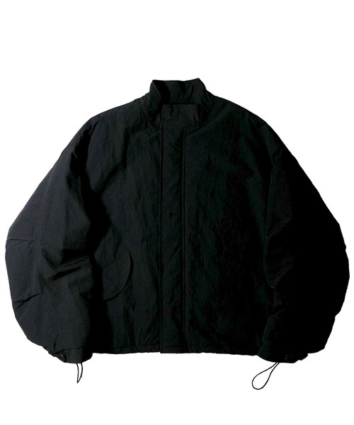 セール】stand collar nylon short mods coat/スタンドカラー ナイロン