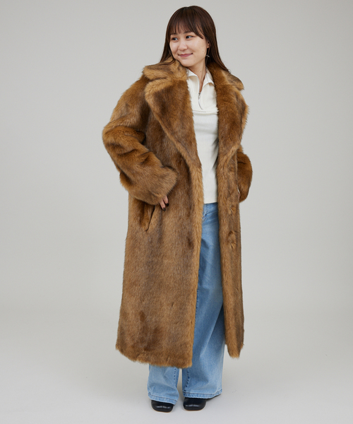 jakke(ジャッキー)の「jakke/ジャッキー KATIE COAT(その他アウター・レディース・キャメル・SMALL)」の3枚目の写真