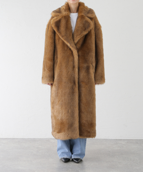 jakke(ジャッキー)の「jakke/ジャッキー KATIE COAT(その他アウター・レディース・キャメル・SMALL)」の5枚目の写真