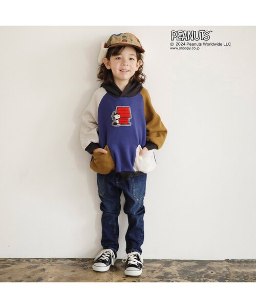 F.O.KIDS（エフオーキッズ）の「裏起毛ストレッチデニム（デニムパンツ・キッズ・ブラック/ブルー/ネイビー・80/90/100/110/120/130/140/150）」の20枚目の写真