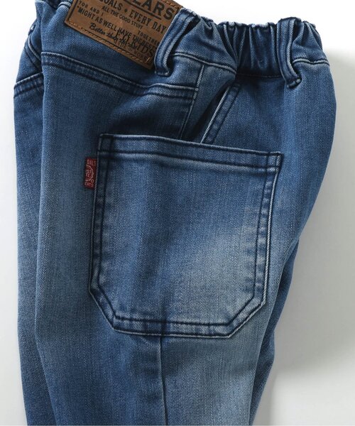 F.O.KIDS（エフオーキッズ）の「裏起毛ストレッチデニム（デニムパンツ・キッズ・ブラック/ブルー/ネイビー・80/90/100/110/120/130/140/150）」の7枚目の写真