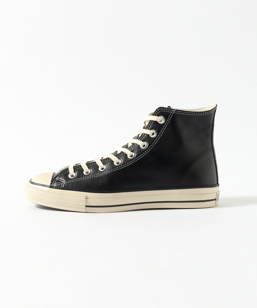 CONVERSE（コンバース）の「CONVERSE(コンバース) LEATHER ALL STAR J HI 31312810（スニーカー・メンズ・ブラック・26cm/26.5cm/27cm/27.5cm）」の9枚目の写真