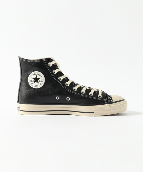 CONVERSE（コンバース）の「CONVERSE(コンバース) LEATHER ALL STAR J HI 31312810（スニーカー・メンズ・ブラック・26cm/26.5cm/27cm/27.5cm）」の11枚目の写真