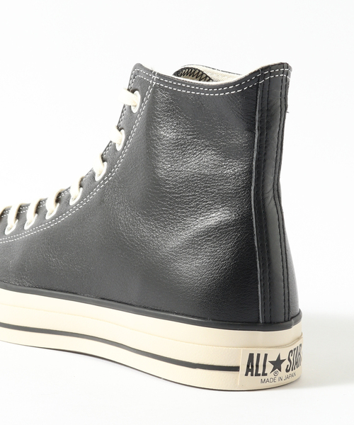 CONVERSE（コンバース）の「CONVERSE(コンバース) LEATHER ALL STAR J HI 31312810（スニーカー・メンズ・ブラック・26cm/26.5cm/27cm/27.5cm）」の12枚目の写真