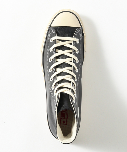 CONVERSE（コンバース）の「CONVERSE(コンバース) LEATHER ALL STAR J HI 31312810（スニーカー・メンズ・ブラック・26cm/26.5cm/27cm/27.5cm）」の13枚目の写真