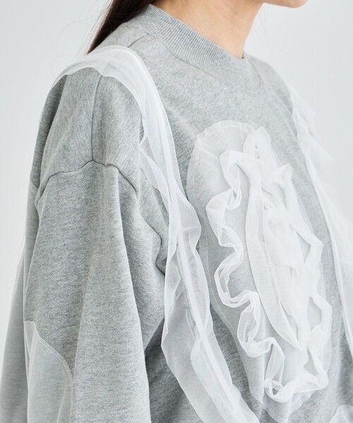 HOUGA スウェットプルオーバー HOUGA（ホウガ）の「【HOUGA/ホウガ】awake pullover/スウェットプル