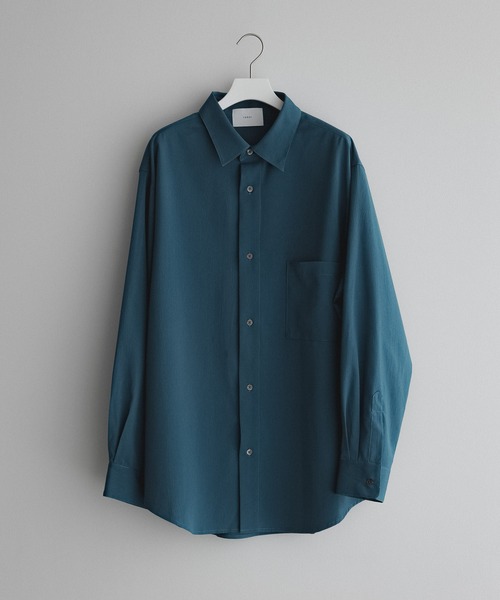 トップス loose Relax crepe over shirt loose Relax crepe over shirt / ルーズリラックス楊柳オーバー