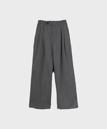【JUHA/ユハ】2TUCK WIDE EASY PANTS