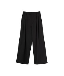【JUHA/ユハ】2TUCK WIDE EASY PANTS