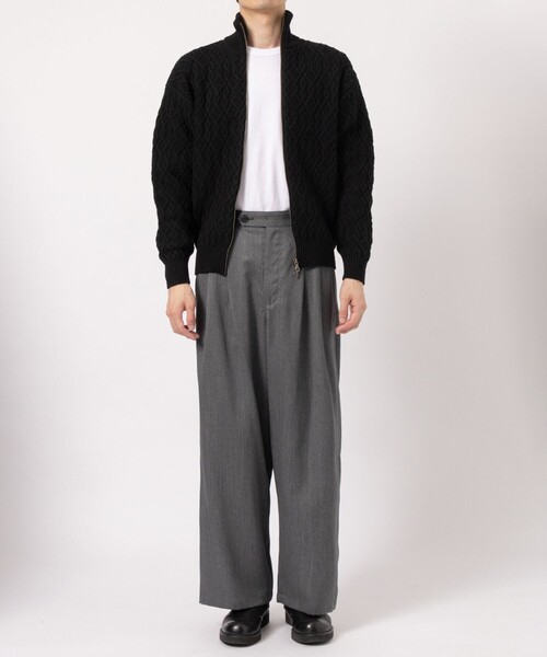 2TUCK WIDE EASY PANTS – JUHA