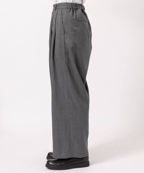 JUHA/ユハ】2TUCK WIDE EASY PANTS（スラックス）｜JUHA（ユハ