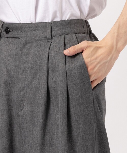 JUHA/ユハ】2TUCK WIDE EASY PANTS（スラックス）｜JUHA（ユハ