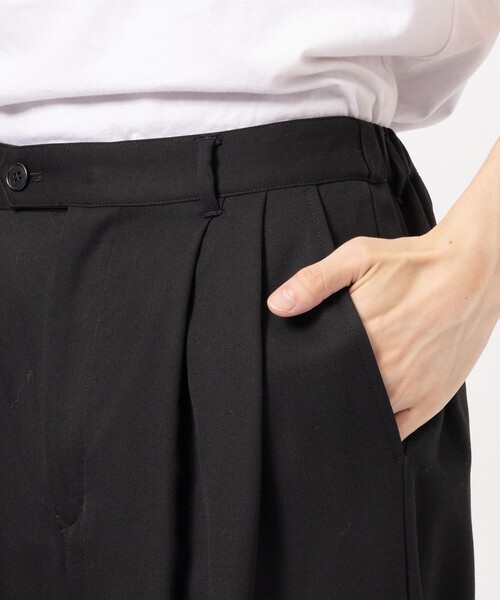 JUHA/ユハ】2TUCK WIDE EASY PANTS（スラックス）｜JUHA（ユハ