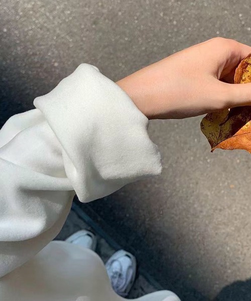 Miniministore(ミニミニストア)の「レディースロングtシャツ重ね着カットソー(Tシャツ/カットソー・レディース・ホワイト系1/ホワイト系2・FREE)」の5枚目の写真