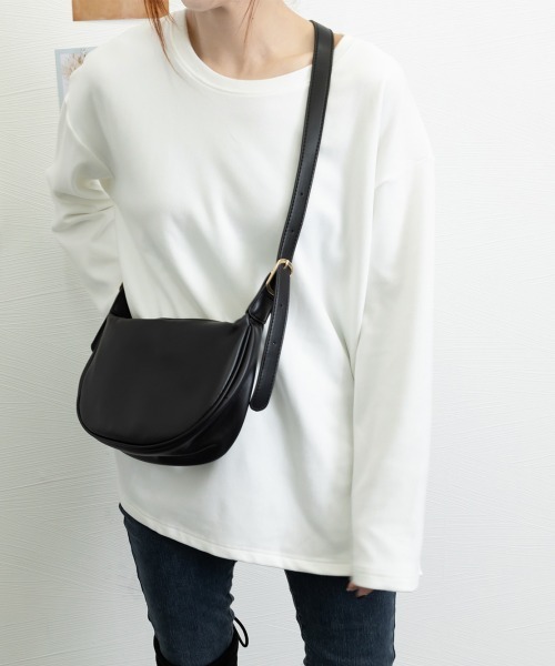 Miniministore(ミニミニストア)の「レディースロングtシャツ重ね着カットソー(Tシャツ/カットソー・レディース・ホワイト系1/ホワイト系2・FREE)」の18枚目の写真