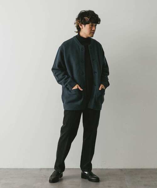 URBAN RESEARCH DOORS(アーバンリサーチドアーズ)の「『UR TECH』裏起毛タートルネック ロンTシャツ(Tシャツ/カットソー・メンズ・ブラック/ホワイト・MEDIUM/LARGE)」の15枚目の写真