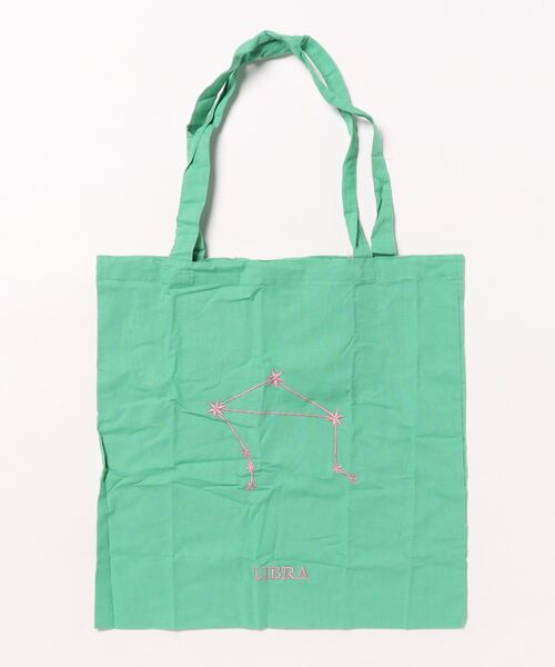 チャイハネ】星座刺繍トートバッグ（エコバッグ/サブバッグ
