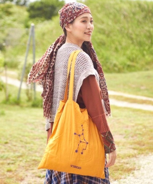 チャイハネ（チャイハネ）の「【チャイハネ】星座刺繍トートバッグ（エコバッグ/サブバッグ・レディース・その他8/その他10/その他2/その他5/その他3/その他1/その他11/その他6/その他9/その他12/その他7/その他4・FREE）」の20枚目の写真