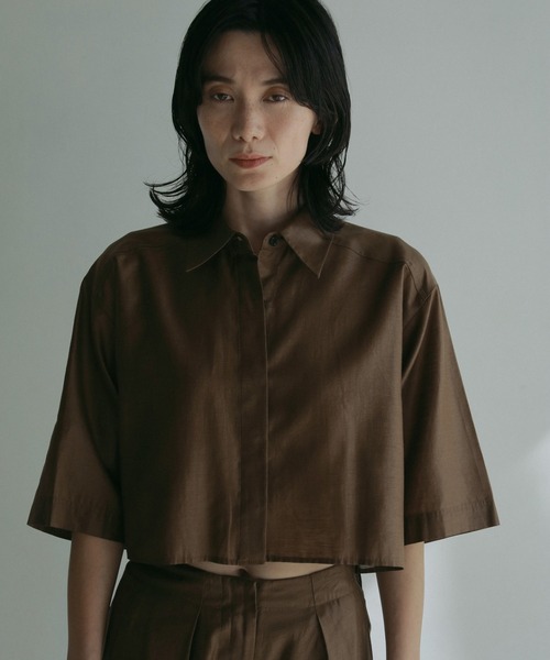 anuke（アンヌーク）の「Vneck Dot Blouse（シャツ/ブラウス