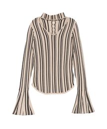 LAGUNAMOON | カットオフハイネックプルオーバー(ニット/セーター)