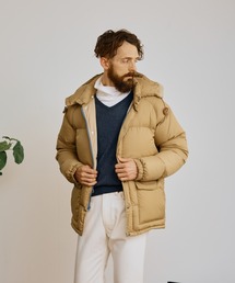 SIERRA DESIGNS ダウンジャケット L ベージュ NANGA（ナンガ） 別注 SIERRA DESIGNS コーデュラ60/40 ジャム