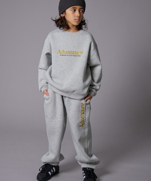 セール】【PAIRMANON STREET】裏起毛 ワンポイント 刺繍 スウェット