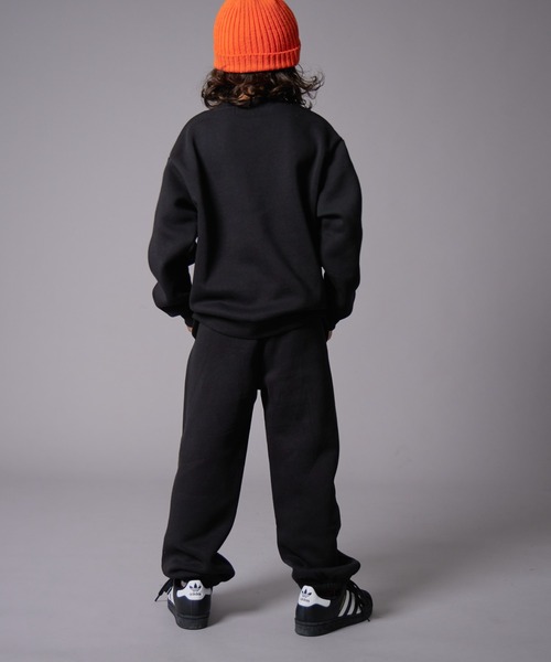 PAIRMANON STREET】裏起毛 ワンポイント 刺繍 スウェット トレーナー