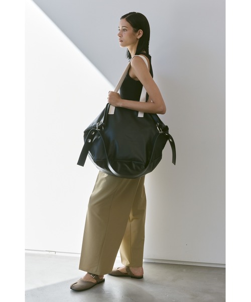 スーちゃん 大きめバッグ コンビソフトレザースーパービッグバッグ / BIGトート / 旅行