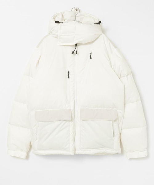 KWD(ケーダブルディー)の「KWD BOX DOWN JACKET(ダウンジャケット/コート・レディース・ベージュ/ブラック/ホワイト・1)」の7枚目の写真