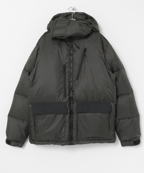 KWD(ケーダブルディー)の「KWD BOX DOWN JACKET(ダウンジャケット/コート・レディース・ベージュ/ブラック/ホワイト・1)」の8枚目の写真