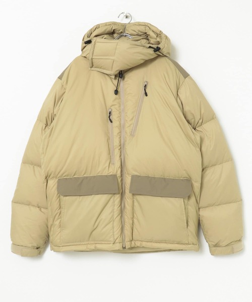 KWD(ケーダブルディー)の「KWD BOX DOWN JACKET(ダウンジャケット/コート・レディース・ベージュ/ブラック/ホワイト・1)」の9枚目の写真