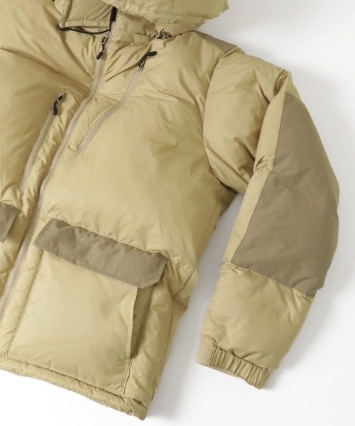 KWD(ケーダブルディー)の「KWD BOX DOWN JACKET(ダウンジャケット/コート・レディース・ベージュ/ブラック/ホワイト・1)」の13枚目の写真