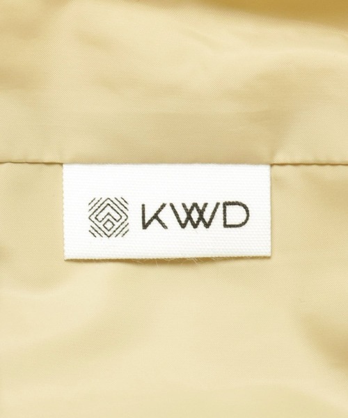 KWD(ケーダブルディー)の「KWD BOX DOWN JACKET(ダウンジャケット/コート・レディース・ベージュ/ブラック/ホワイト・1)」の16枚目の写真