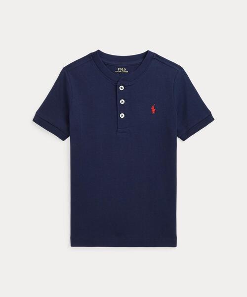 コットン ジャージー ショートスリーブ ヘンリー シャツ（Tシャツ/カットソー）｜POLO RALPH LAUREN CHILDRENSWEAR（ポロ ラルフ ローレン チルドレンズウェア） 7,480円