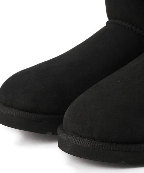 UGG Australia（アグオーストラリア）の「アグ/UGG MiniBaileyButton-B（ブーツ・レディース・ブラック/グレー・6/8/7）」の7枚目の写真